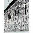 Lustra moderna cristal alama crom 7xE14/40W, Ring HL 6-1609/7/130 Chrom Orion